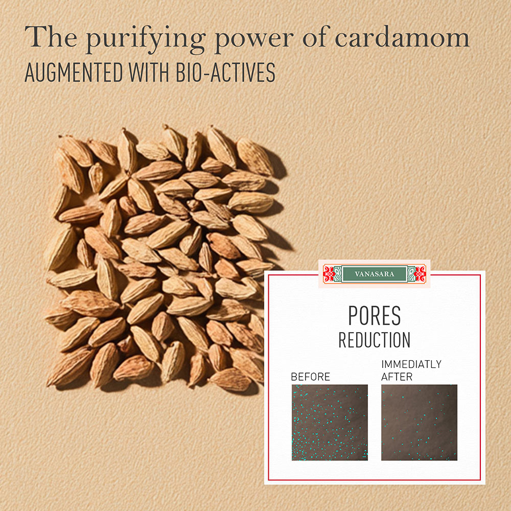Vanasara Cardamom Purifying Mud Mask