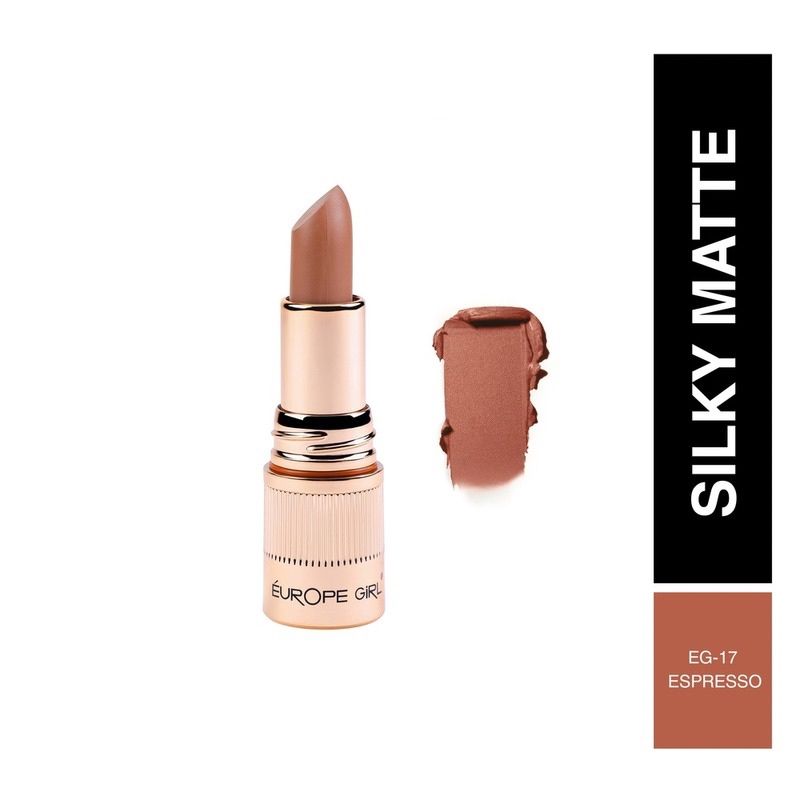 Silky Matte Lipstick - EG-17 Espresso