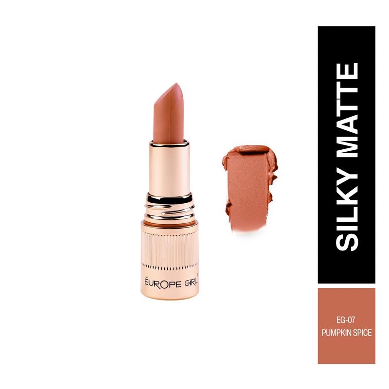 Silky Matte Lipstick - EG-07 Pumpkin Spice