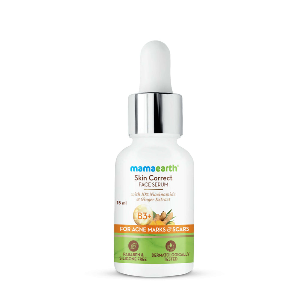 Skin Correct Face Serum With Niacinamide And Ginger Extract For Acne Marks & Scars