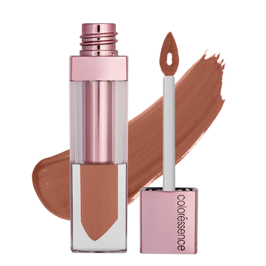 Roseate Transfer Proof Matte Liquid Lip Color, Waterproof 12H Long Lasting - Brown Butter