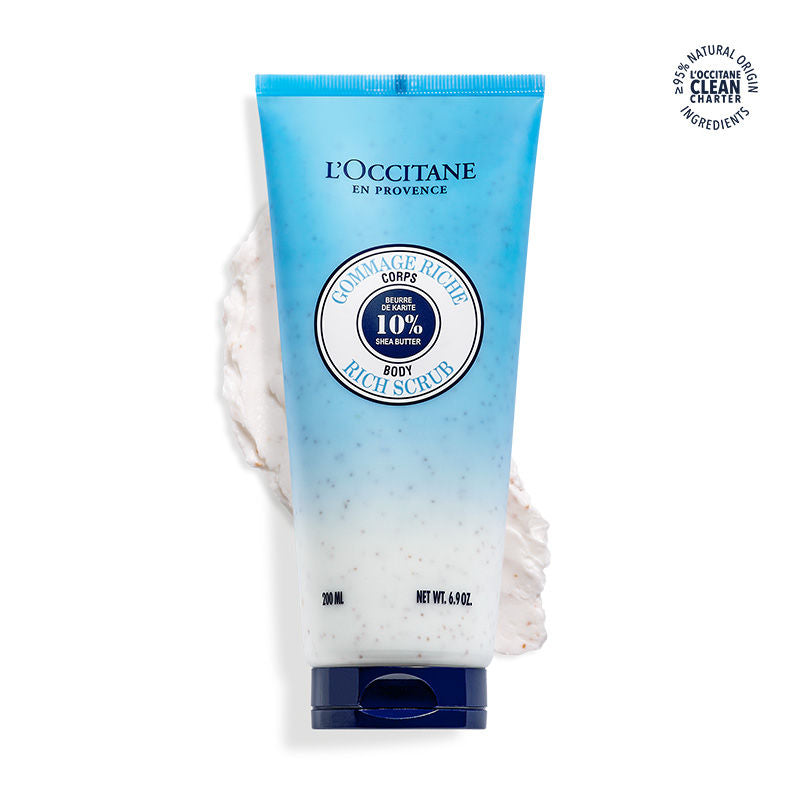 Shea Butter Ultra Rich Body Scrub For Dry To Very Dry Skin