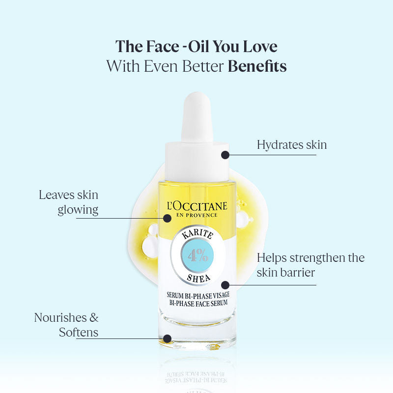 Shea Butter Face Oil For Dry & Sensitive Skin