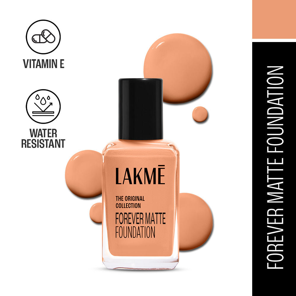 Forever Matte Foundation For Superior Coverage, Vit E, Lightweight & Water-Resist - Pearl