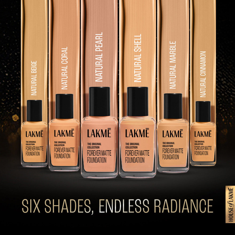 Forever Matte Foundation For Superior Coverage, Vit E, Lightweight & Water-Resist