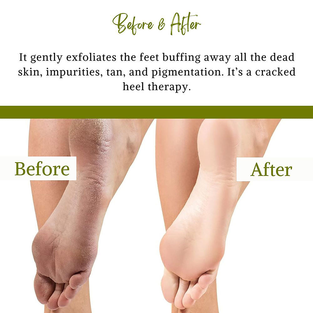 1 Minute Pedicure, Lemongrass Foot Scrub