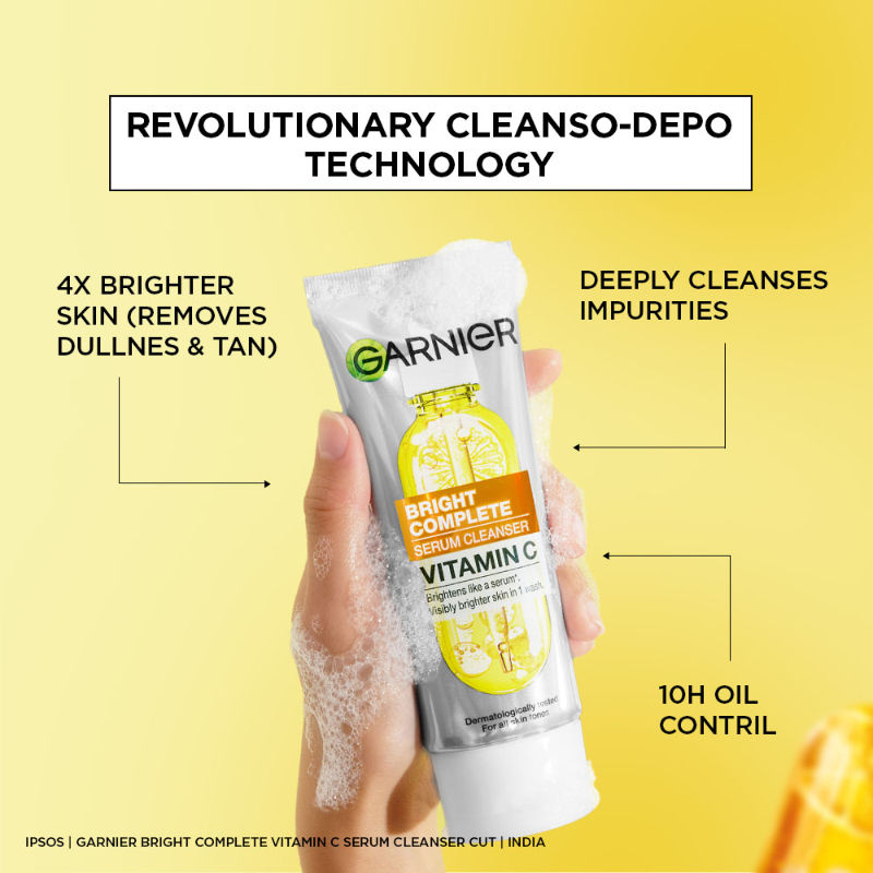 New Bright Complete Serum Cleanser Vitamin C