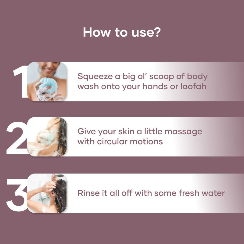 Body Wash With 2% Salicylic Acid, Niacinamide, Glycerin & Cucumber Extract