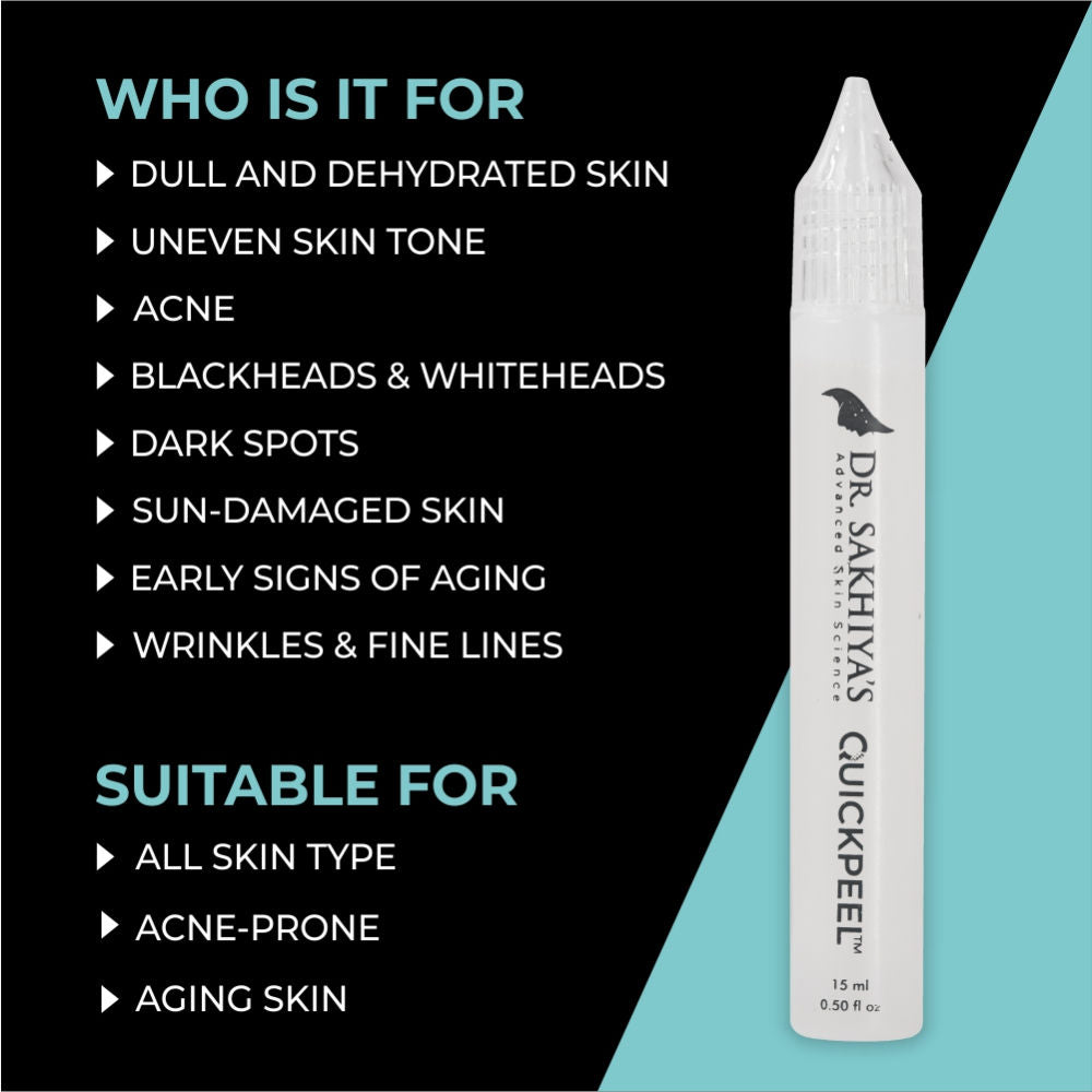 AHA 30% + BHA 2% Peeling Solution Home-Based Quick Peel for Hydrating & Glowing Skin