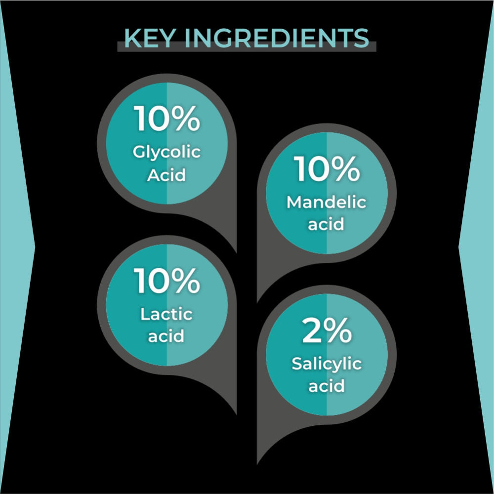 AHA 30% + BHA 2% Peeling Solution Home-Based Quick Peel for Hydrating & Glowing Skin