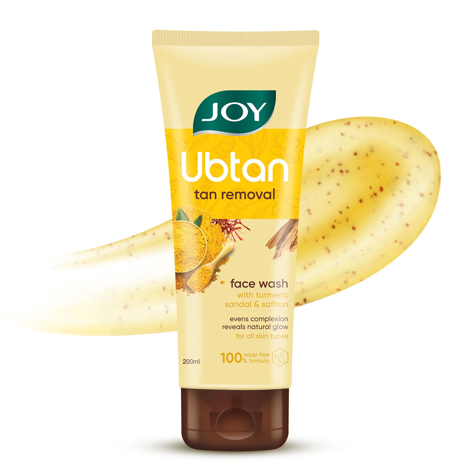 Ubtan Tan Removal Face Wash, For Natural Glowing Skin