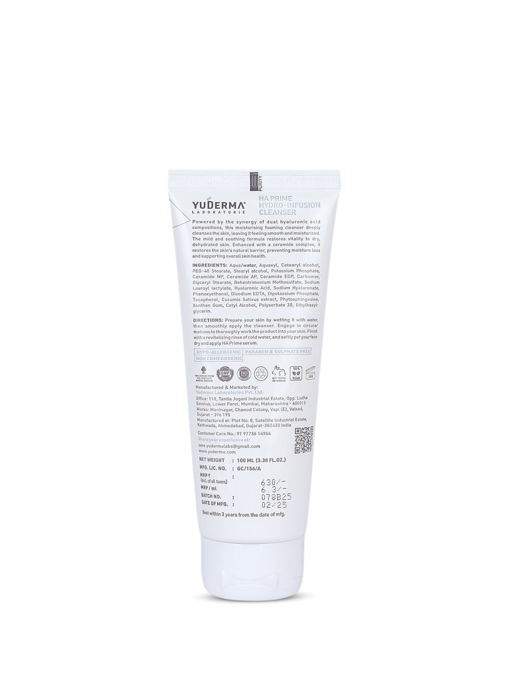 HA Prime Hydroinfusion Cleanser