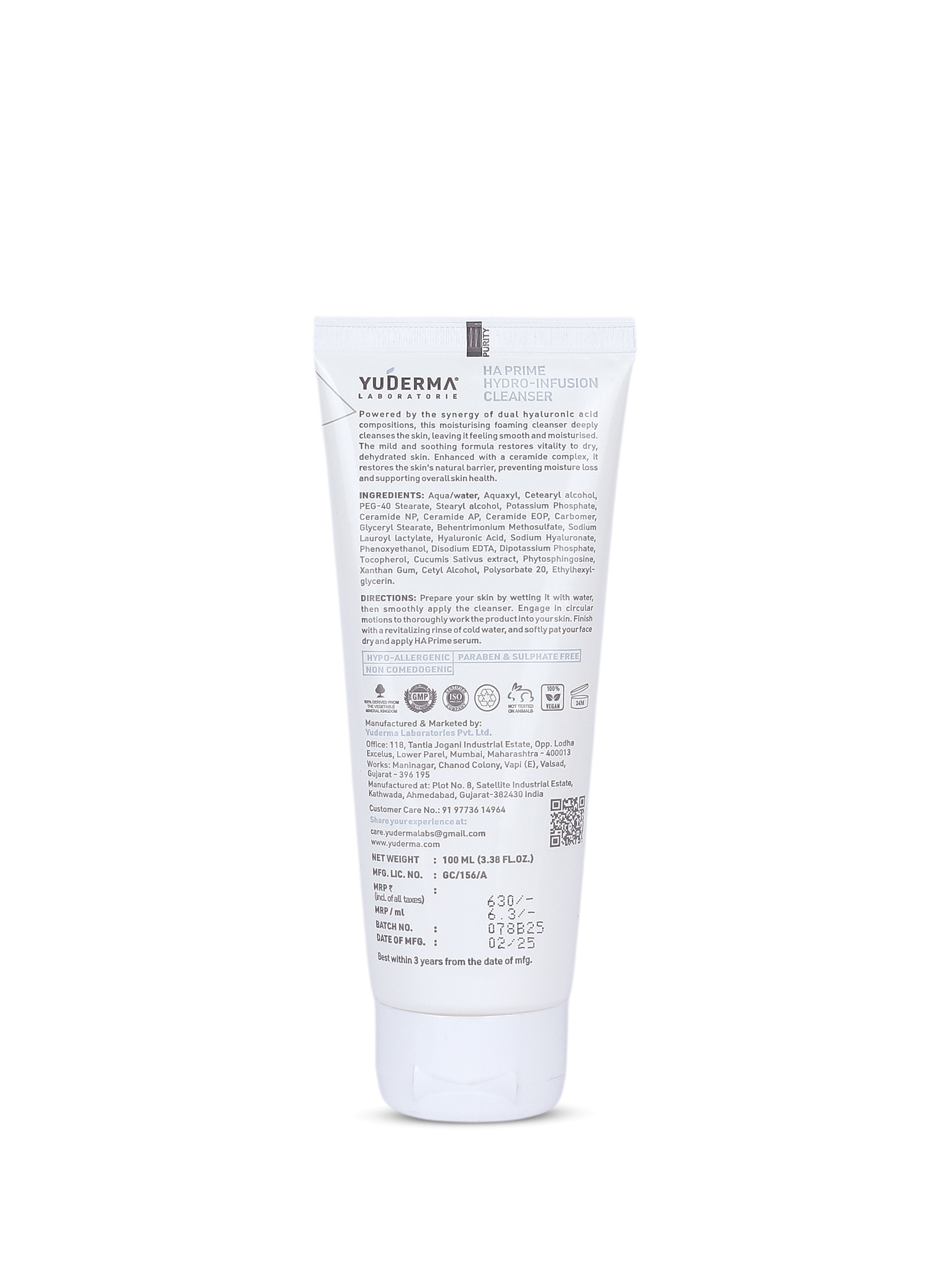 HA Prime Hydroinfusion Cleanser