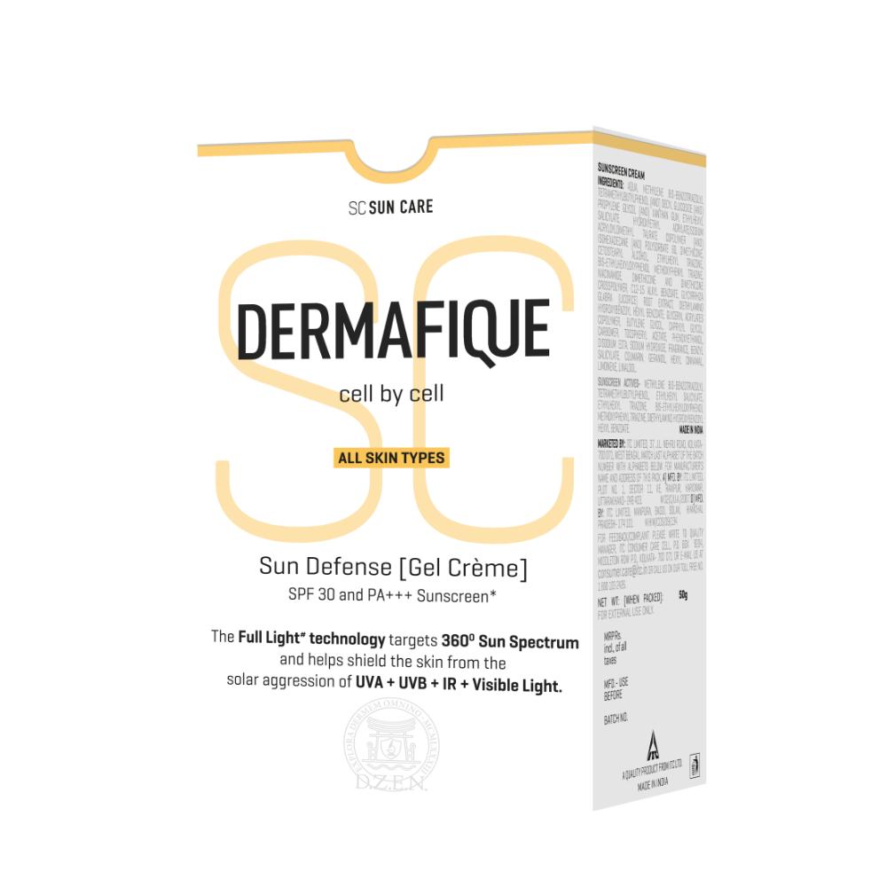 Sun Defense Gel Crème, SPF 30, PA +++ Sunscreen 50g, Prevents Tanning & Pigmentation