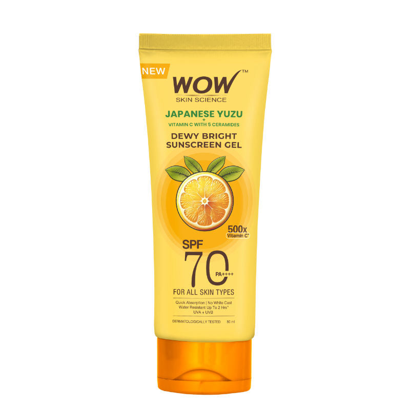 Skin Science Japanese Yuzu Dewy Bright Sunscreen Gel