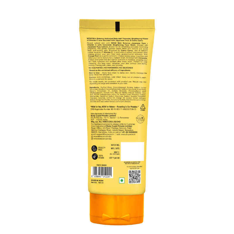 Skin Science Japanese Yuzu Face Wash
