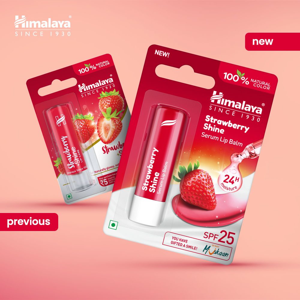 Strawberry Shine Serum Lip Balm