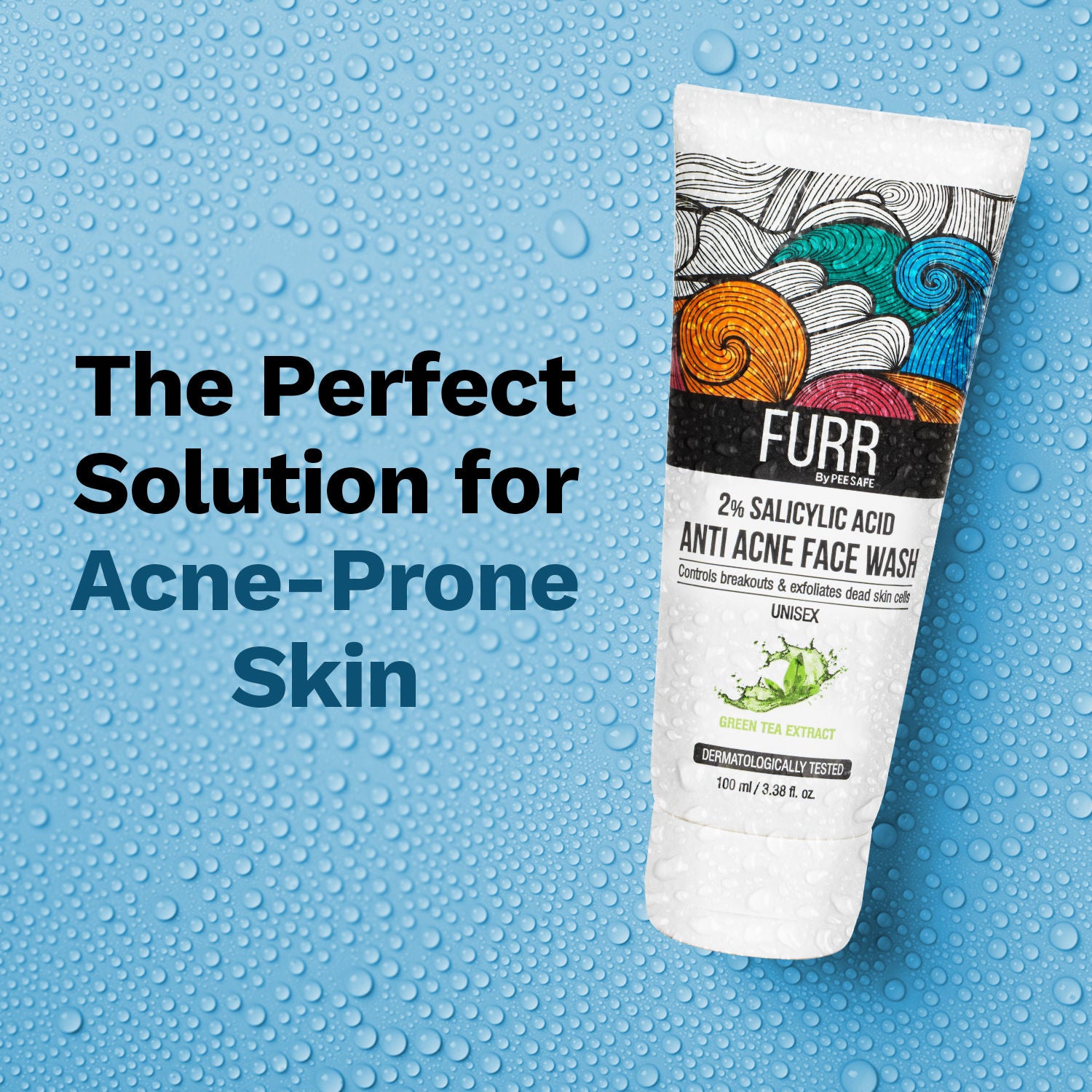 2% Salicylic Acid & Green Tea Anti Acne Face Wash