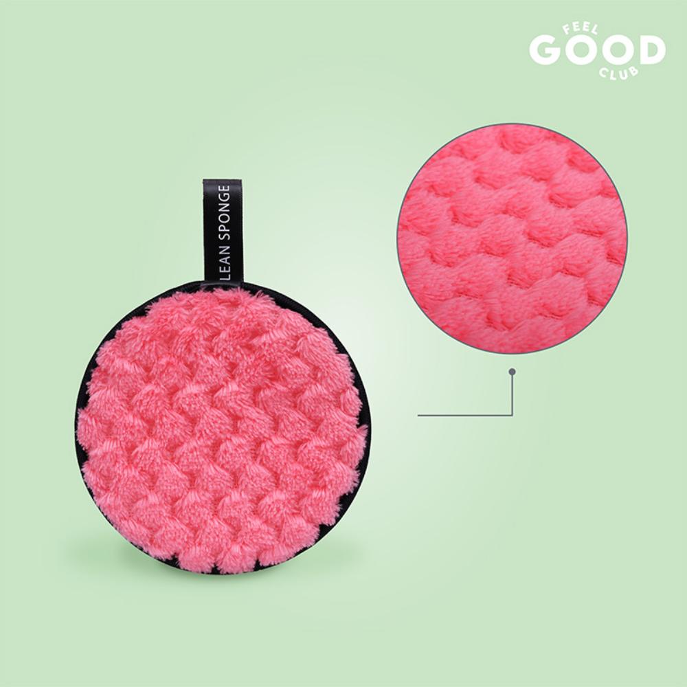Makeup Remover Pad - Reusable Soft & Gentle Puff For Face Skin Cleansing (1 Pc)