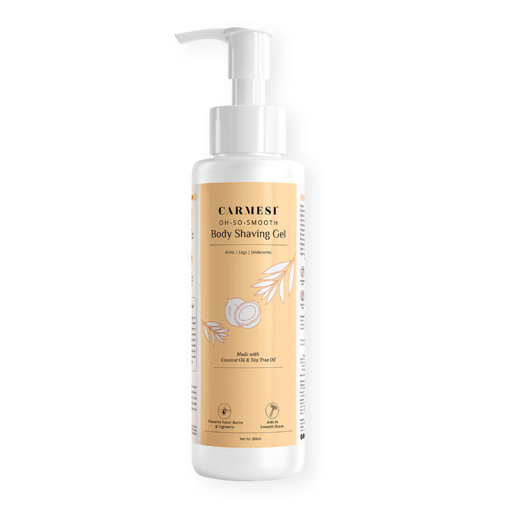 Oh-So-Smooth Body Shaving Gel - Prevents Cuts - No Paraben or Alcohol - 200 ml
