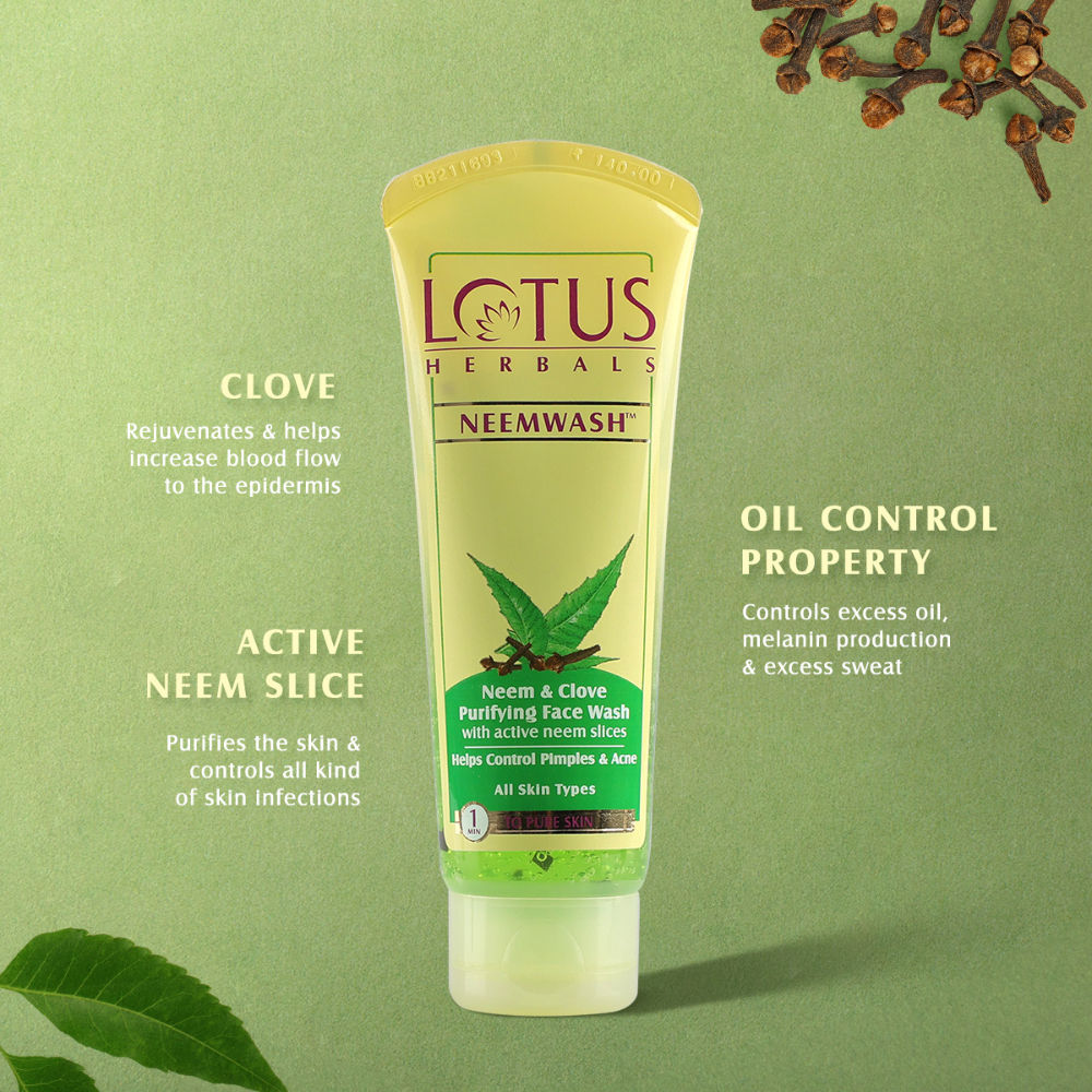 Neemwash Neem & Clove Purifying Face Wash