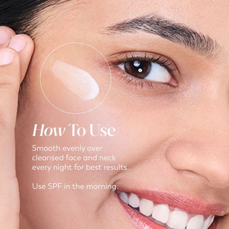 Retinol Anti Ageing Night Cream For Youthful Looking Skin, No Irritation, Fragrance Free