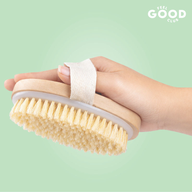 Exfoliating Dry Body Scrubbing Brush For Lymphatic Drainage & Cellulite Management