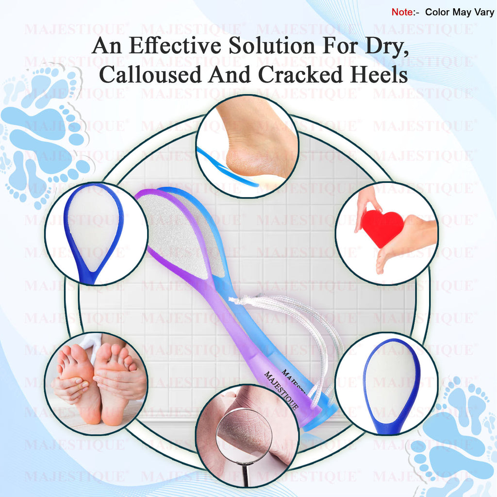 Foot File Foot Callus Remover- Double-sided (Color May Vary)