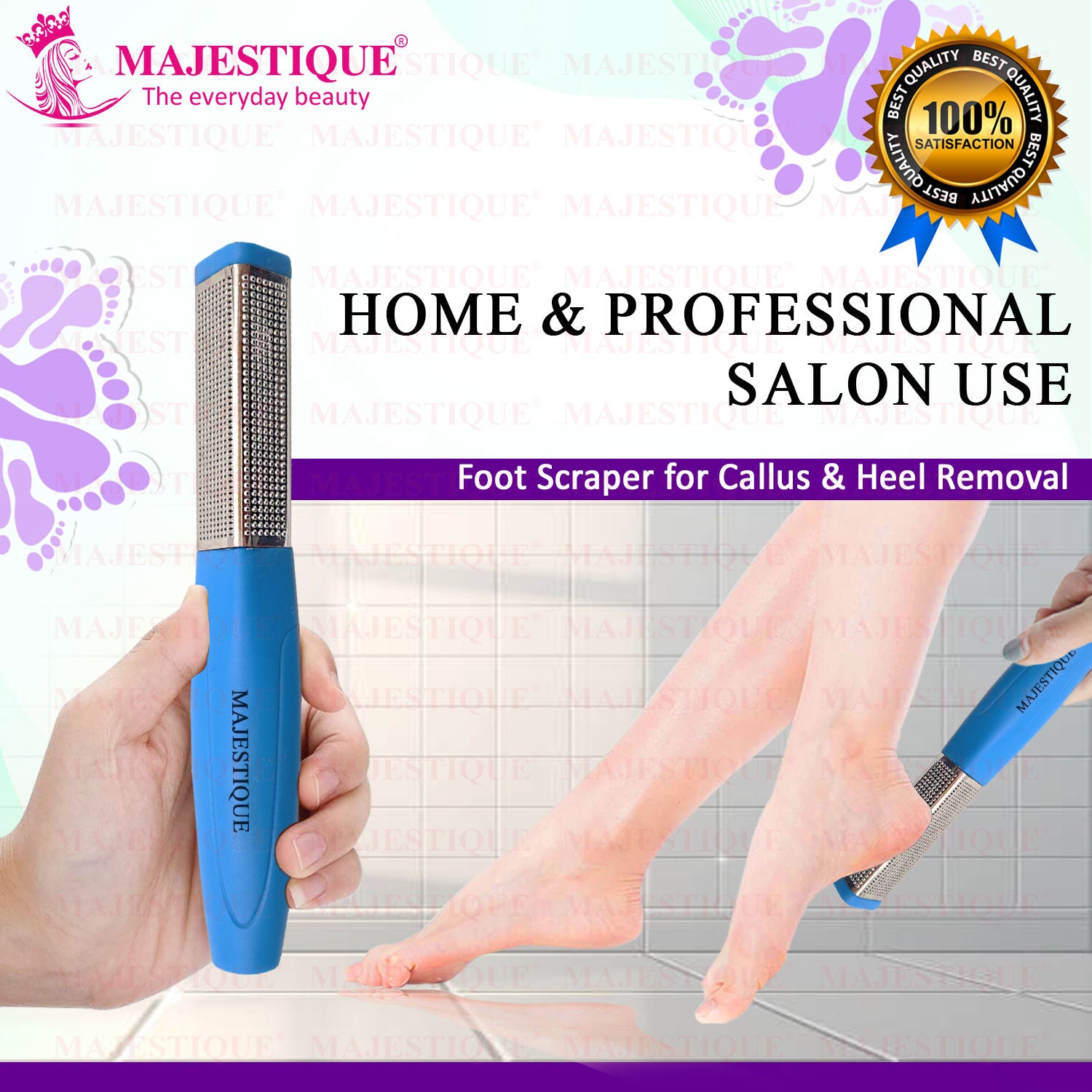 Double Sided Foot Files - Heel Rasp for Foot Scrapper - Color May Vary