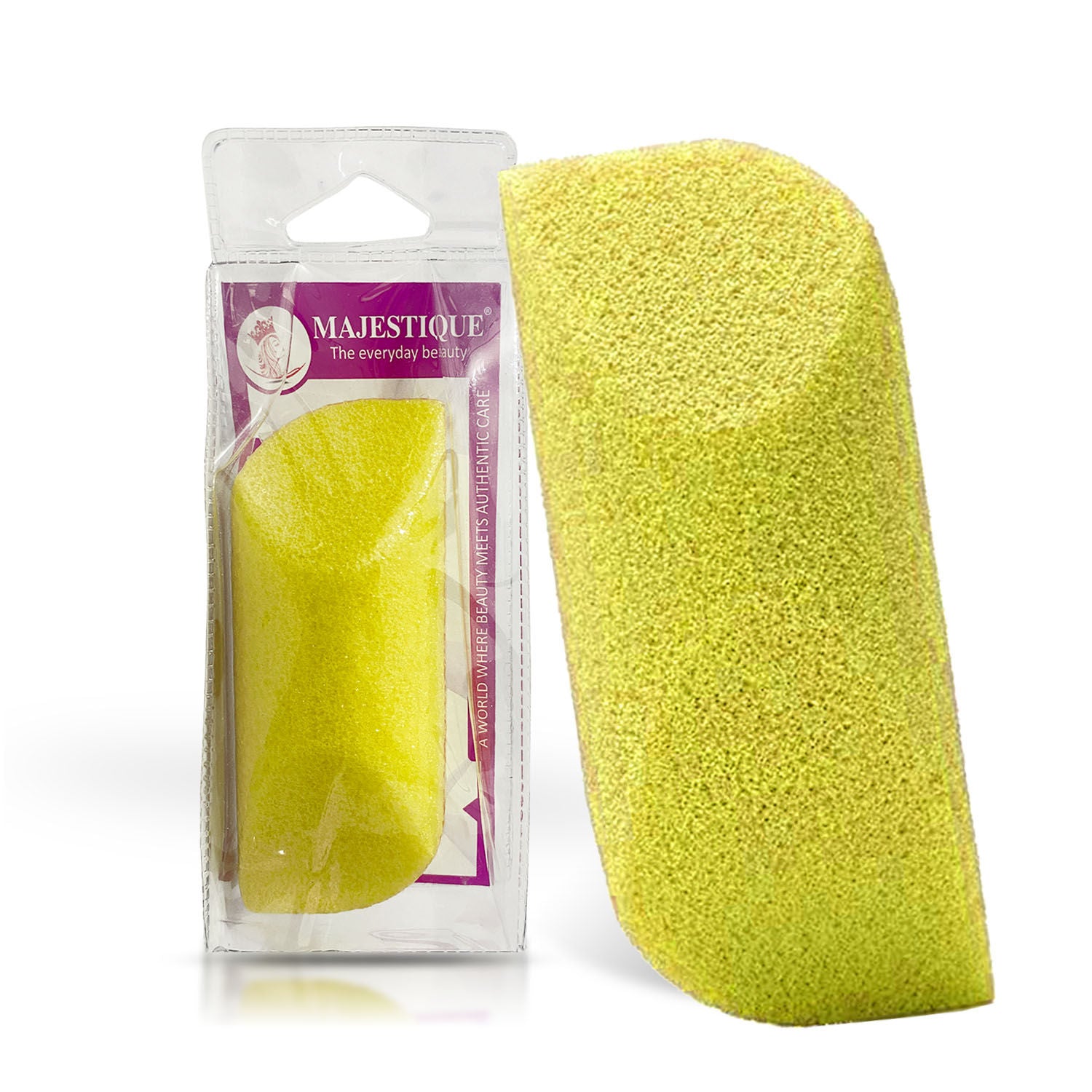 Moisturizing Body Wash & Sponge Foot Buffer, Clean Scent, Exfoliates - Color May Vary