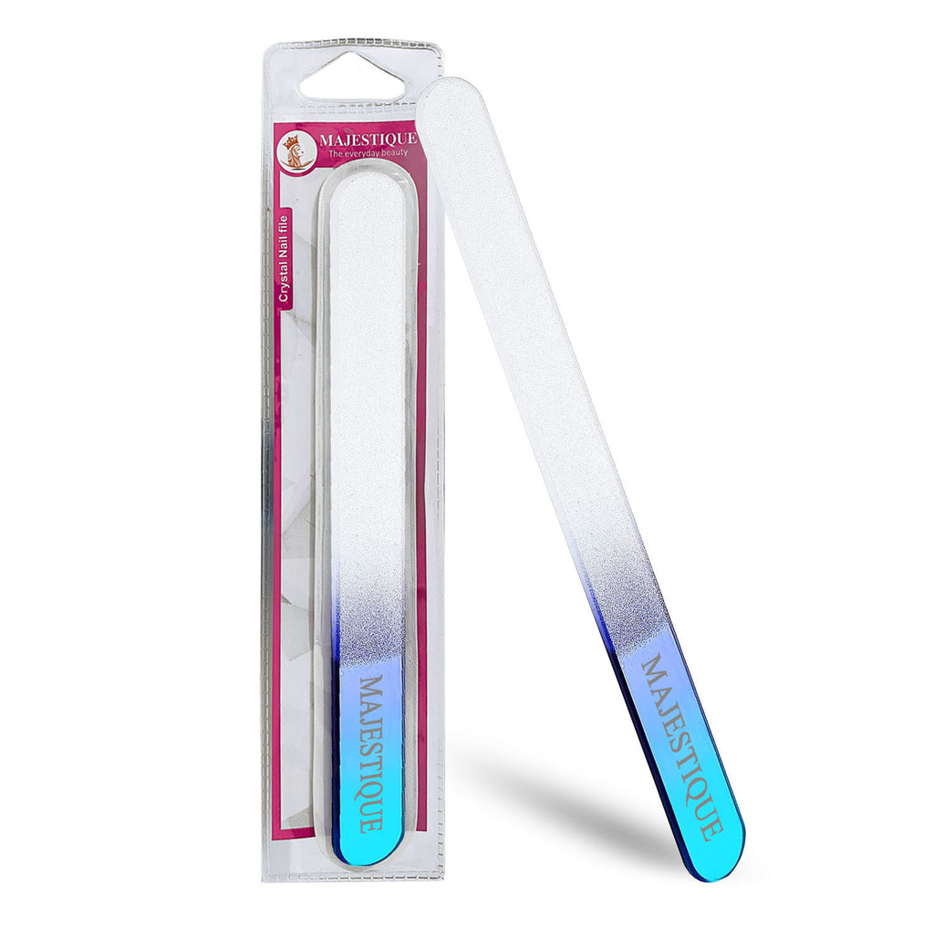 Nail Filer Glass - Professional Manicure Tool for Women and Girls - Color May Vary