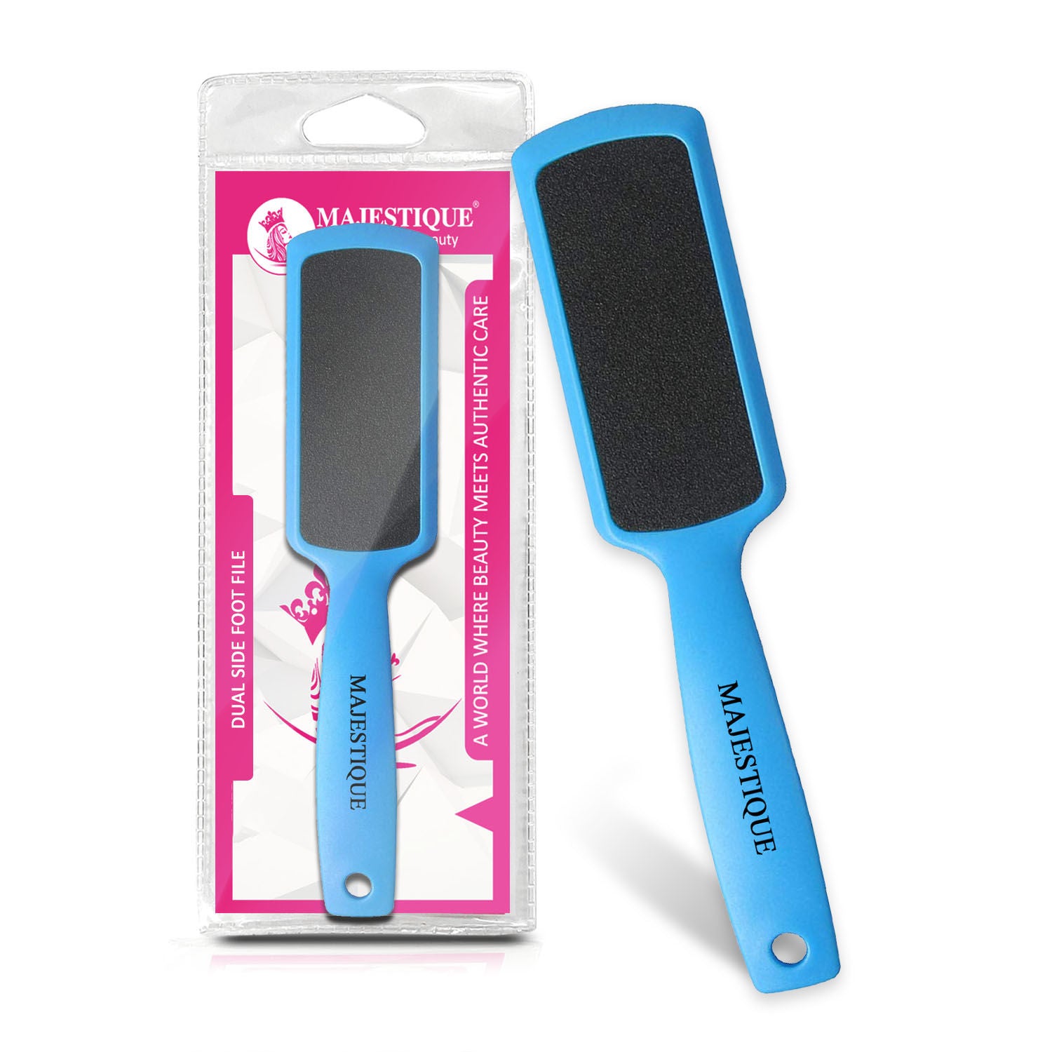 Double-Sided Foot Scrubber - Tools for Wet and Dry Feet - Color May Vary