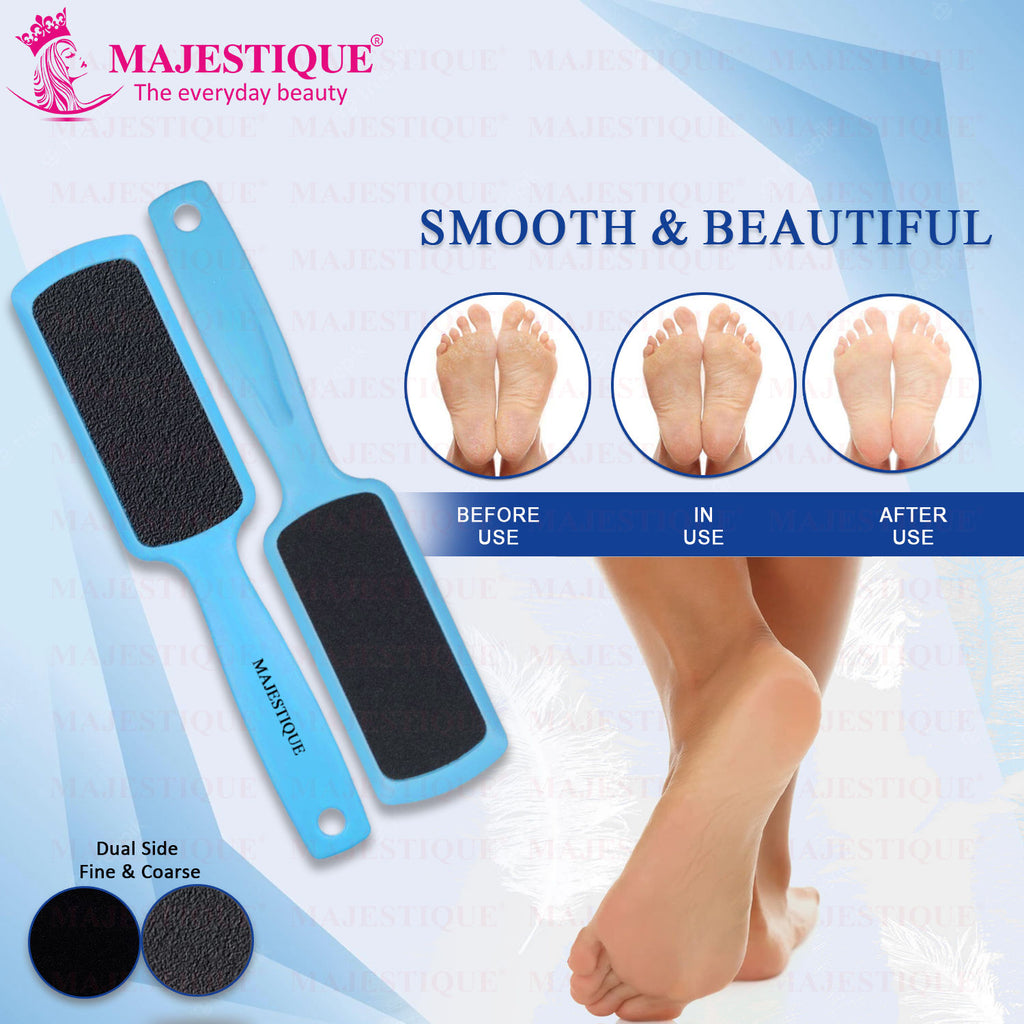 Double-Sided Foot Scrubber - Tools for Wet and Dry Feet - Color May Vary