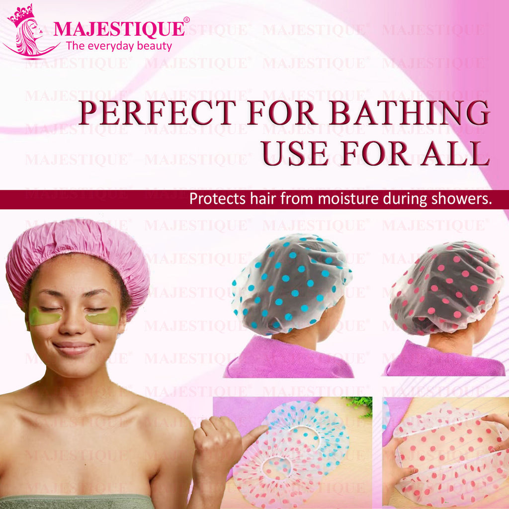 Premium Shower Cap (Colour May Vary)