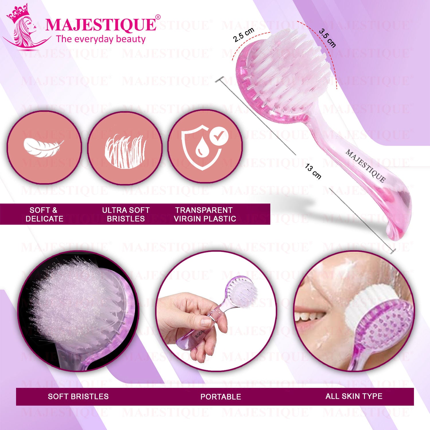 Pore Cleansing Facial Brush - Colour May Vary