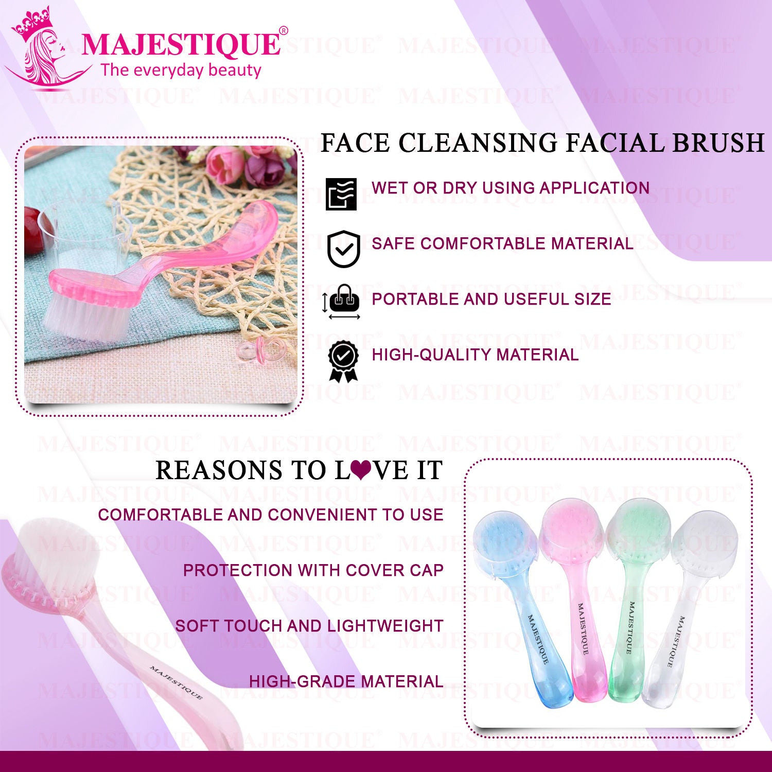 Pore Cleansing Facial Brush - Colour May Vary