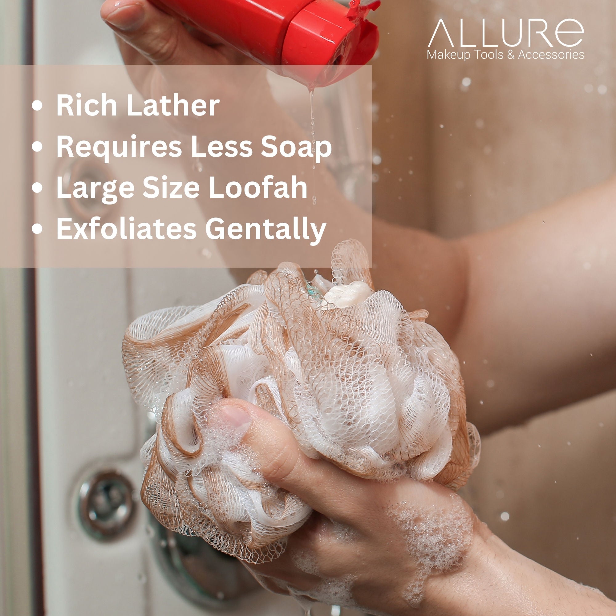 Large Loofah - 50G (Colour May Vary)