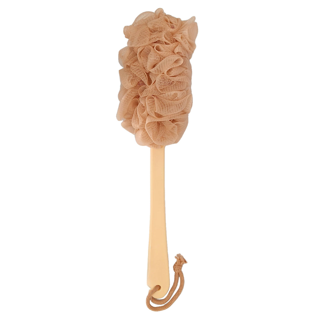 Bathing Brush Handle Loofah (Colour May Vary)