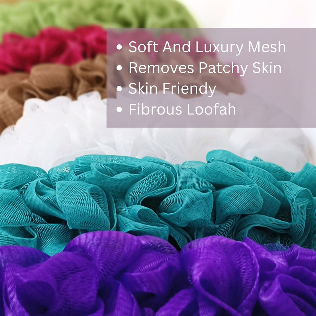 Bathing Brush Wooden Loofah (Colour May Vary)