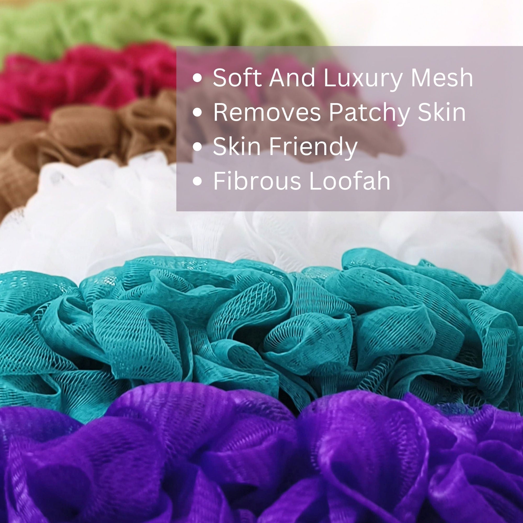 Bathing Brush Wooden Loofah (Colour May Vary)