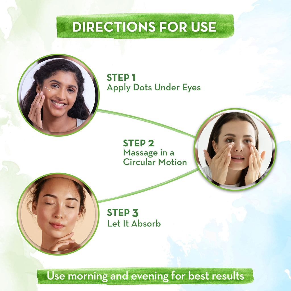 Bye Bye Dark Circle Eye Cream With Cucumber & Peptide For Dark Circles |Nourishes Undereye