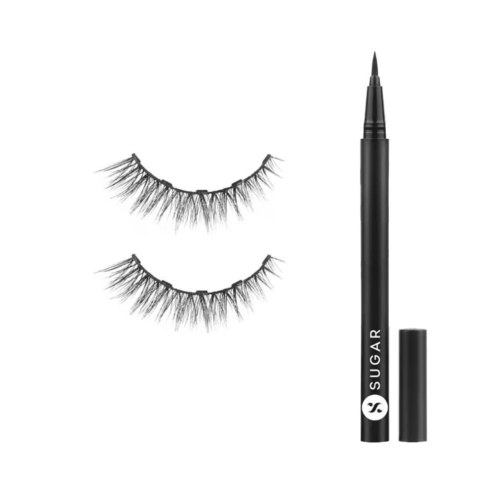 Maximeyes Drama Magnetic Eyelashes & Eyeliner - 01 Genuine