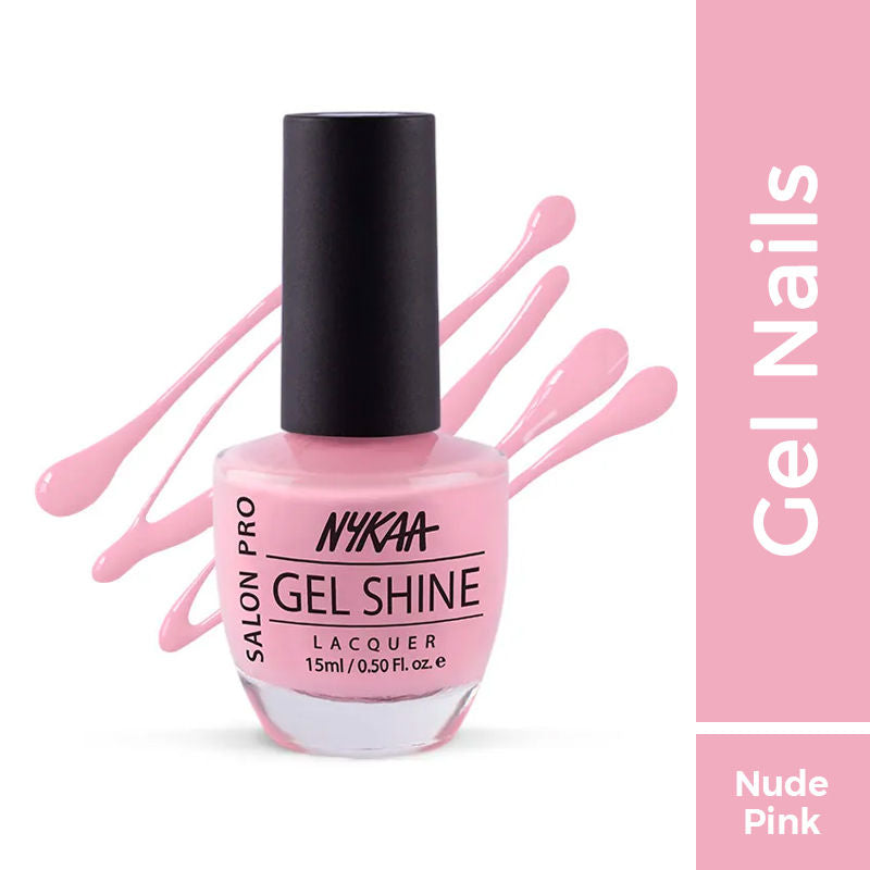 Nykaa Salon Pro Shine Gel Nail Polish - Florence Spritz 51 - Meet Me In Montreal 215