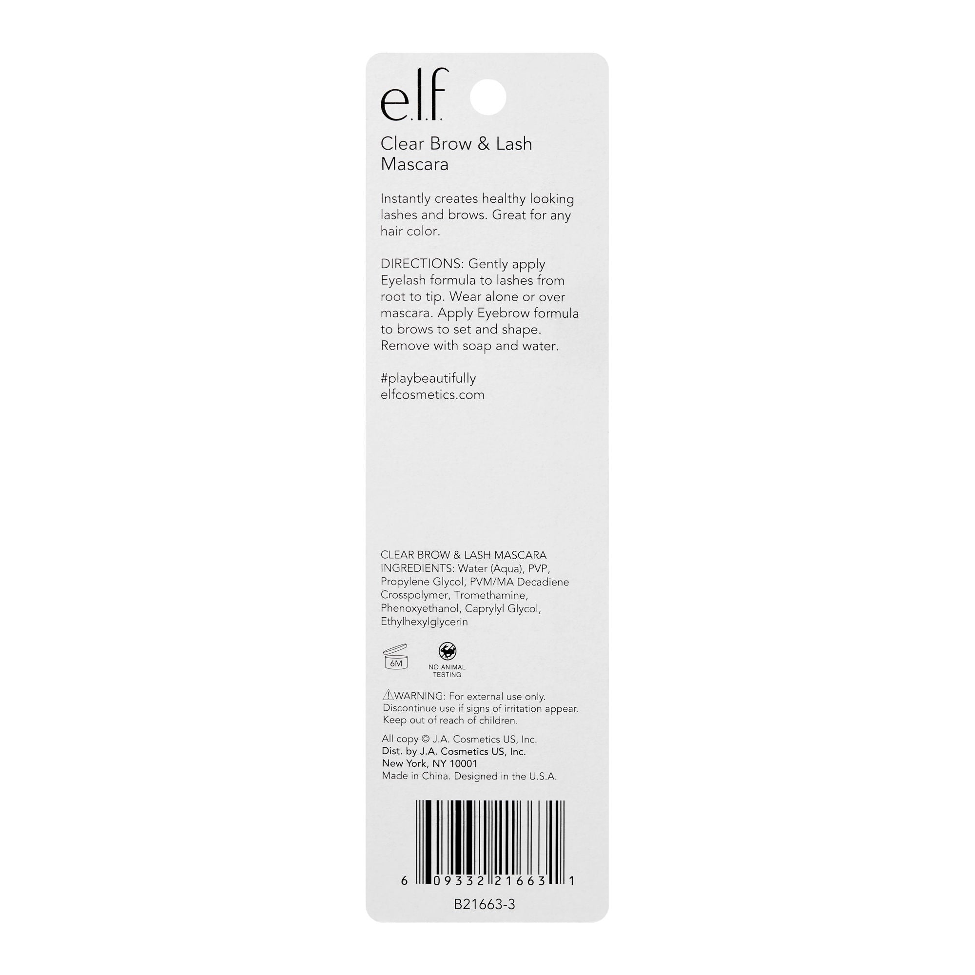 Clear Brow & Lash Mascara - Clear