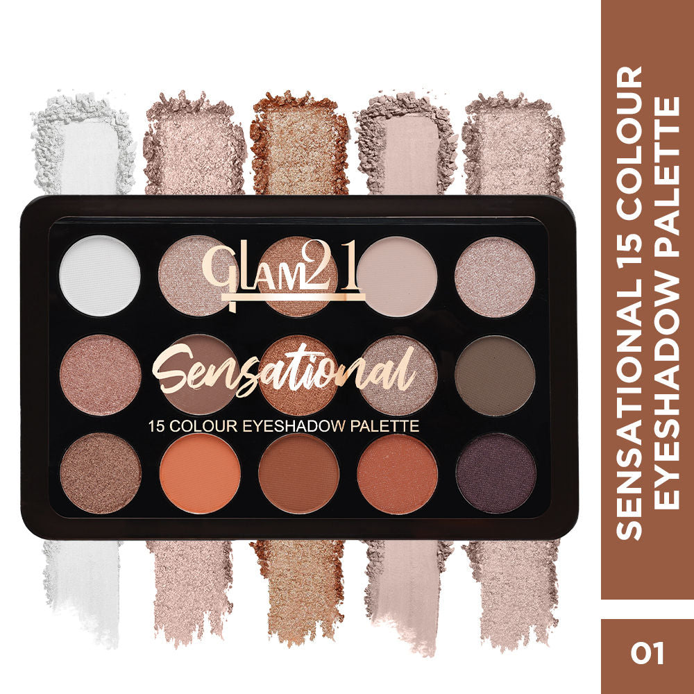 15 Colors Sensational Eyeshadow Palette