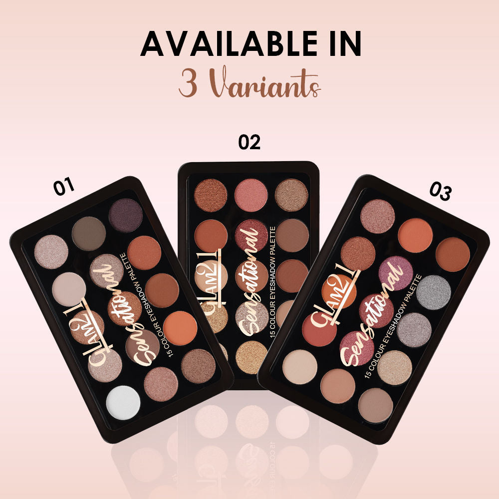 15 Colors Sensational Eyeshadow Palette