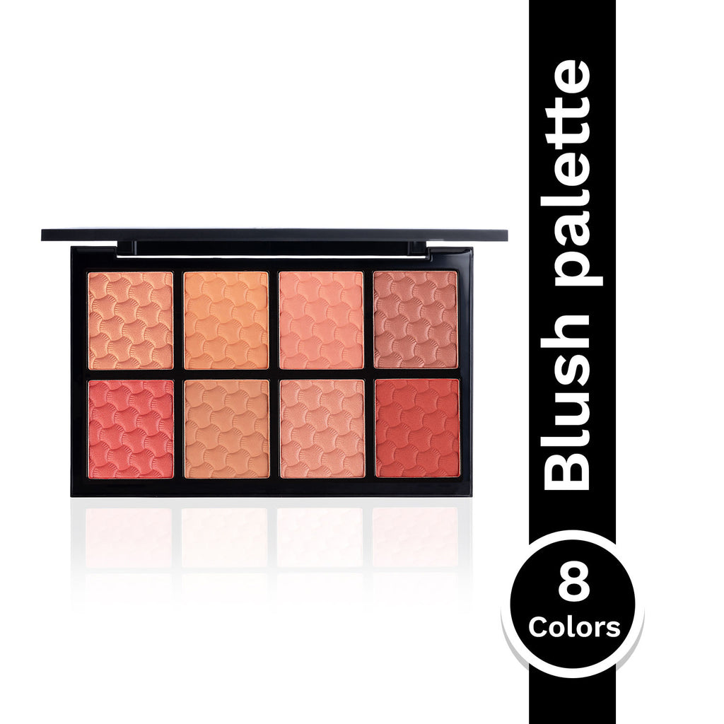 Spotlight Blusher Palette X8 - All in One MUA Palette, High Payoff, Shades for Every Skin Tone