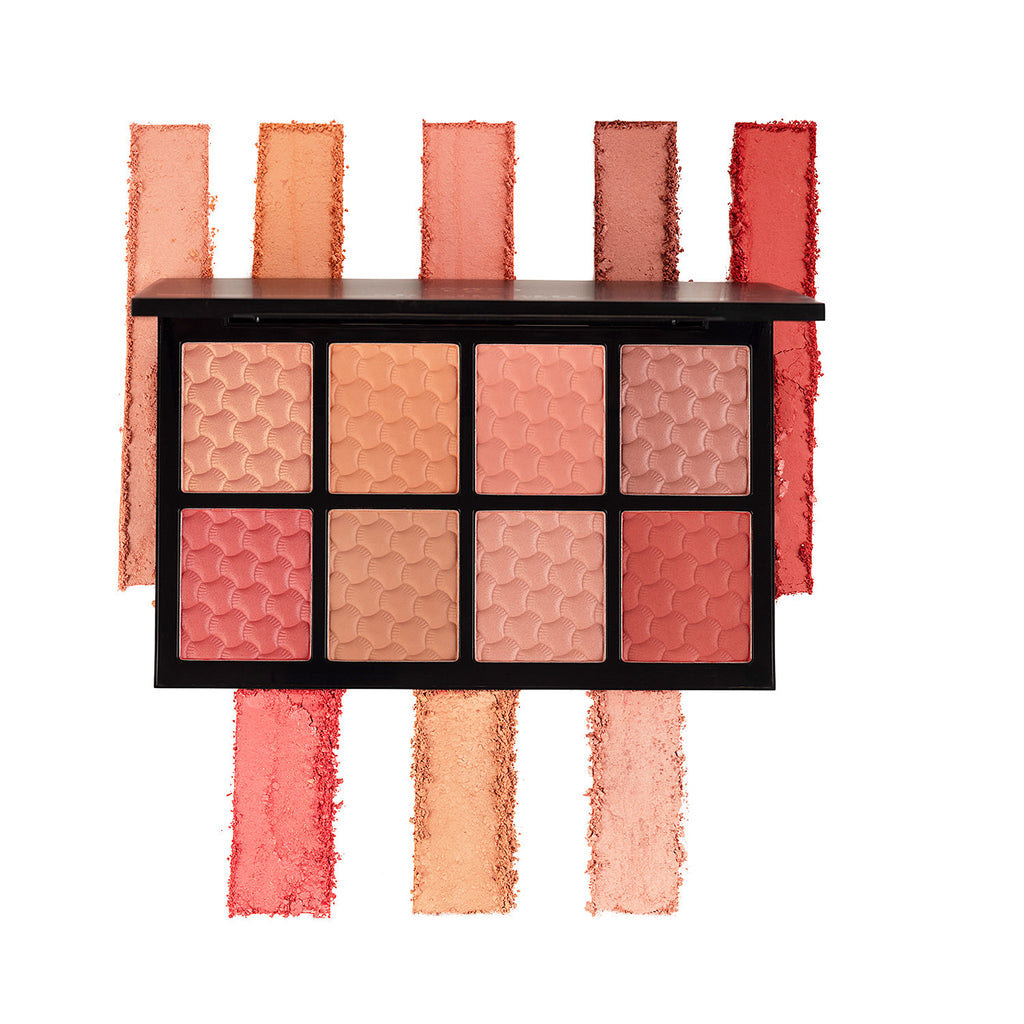 Spotlight Blusher Palette X8 - All in One MUA Palette, High Payoff, Shades for Every Skin Tone