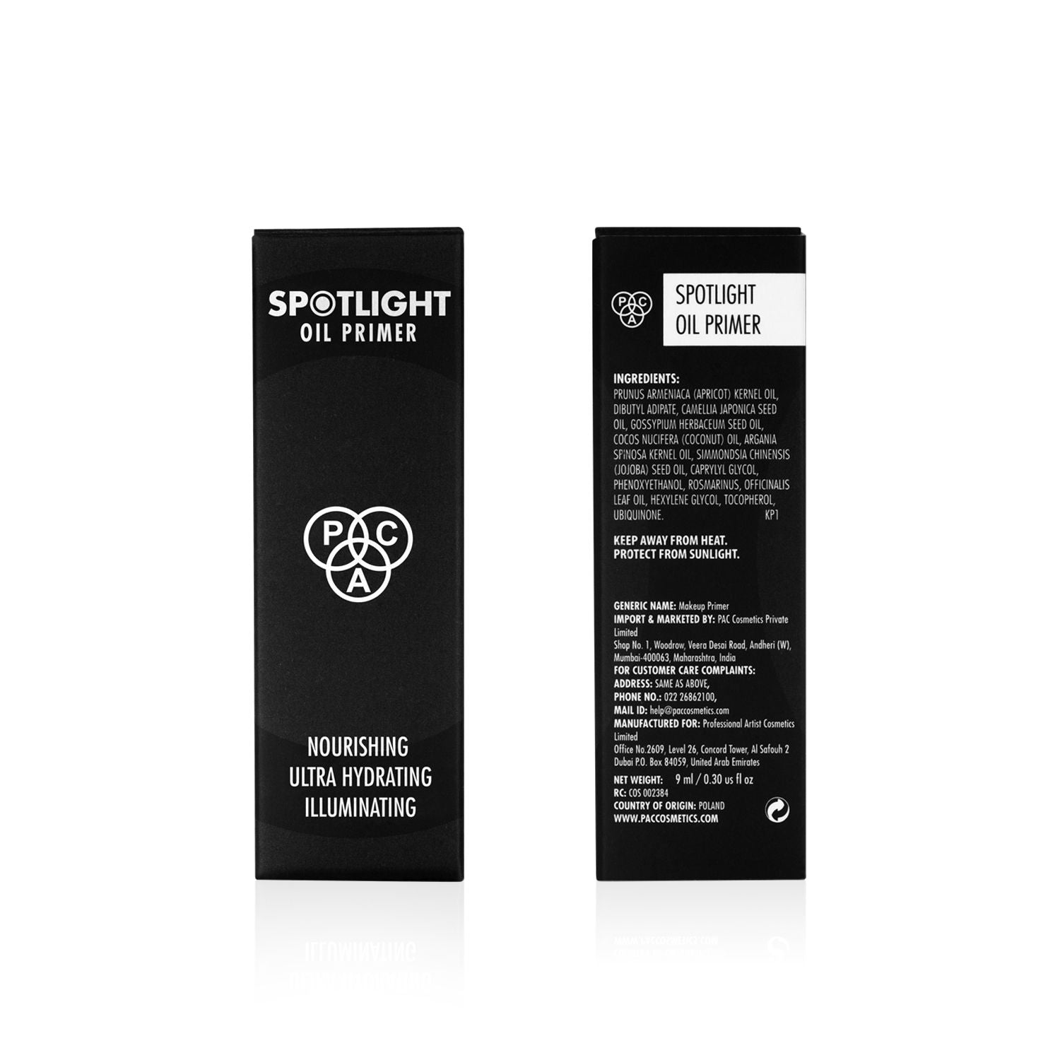 Spotlight Oil Primer - Ultra Lightweight, Hydrates Nourishes & Boosts Radiance Best For Dry Skin