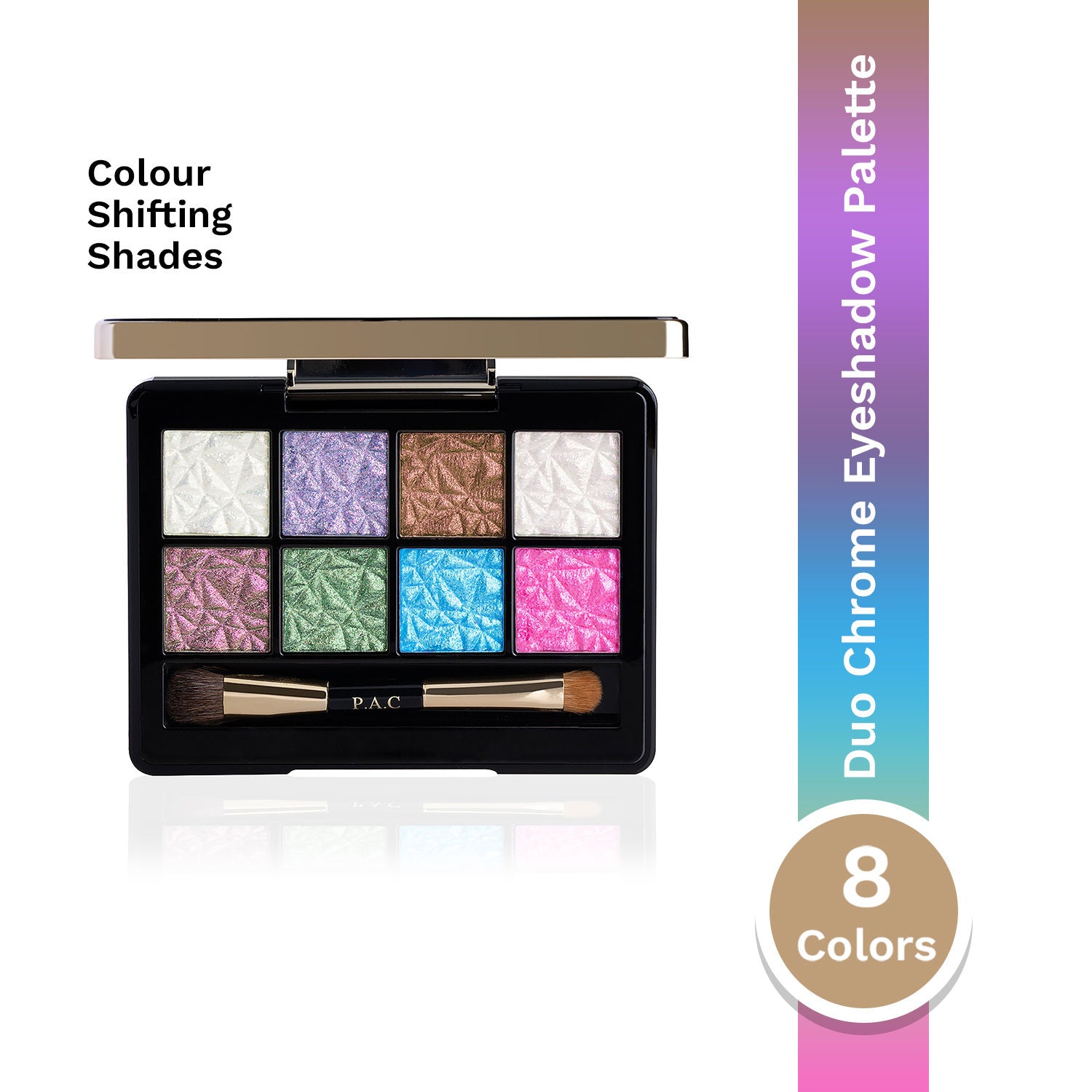 Spotlight Duo Chrome Palette Season 2 - Intensely Pigmented, Buttery Smooth Multi Chrome Shades